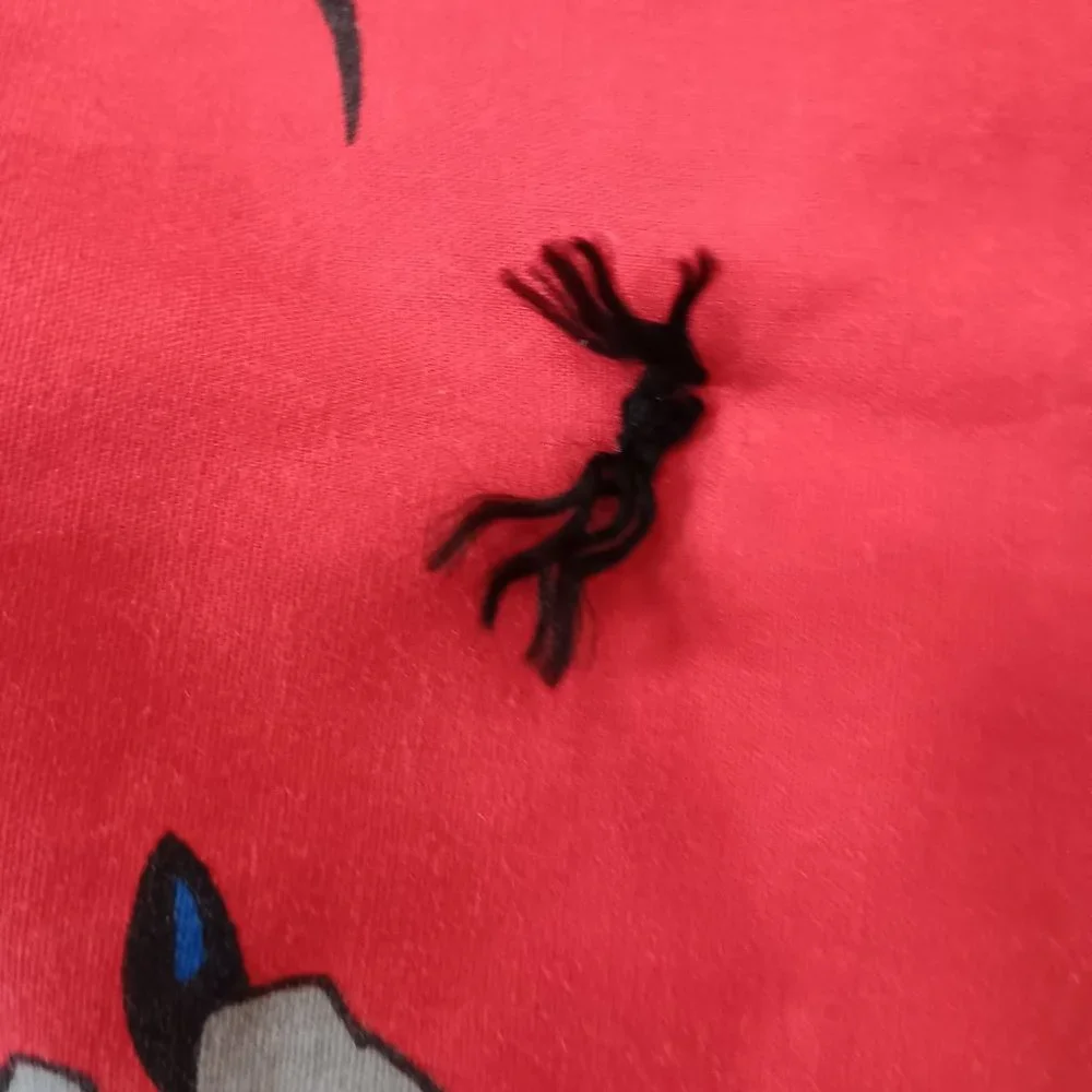 Handmade Batman Quilt Blanket Red Blue Grey Reversible